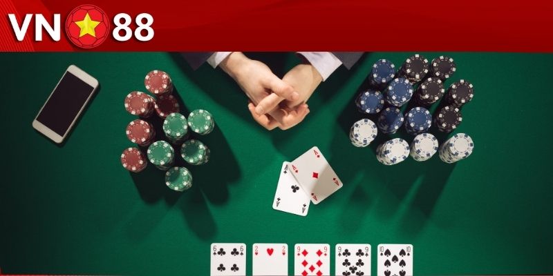 Các lựa chọn cược trong game Poker VN88