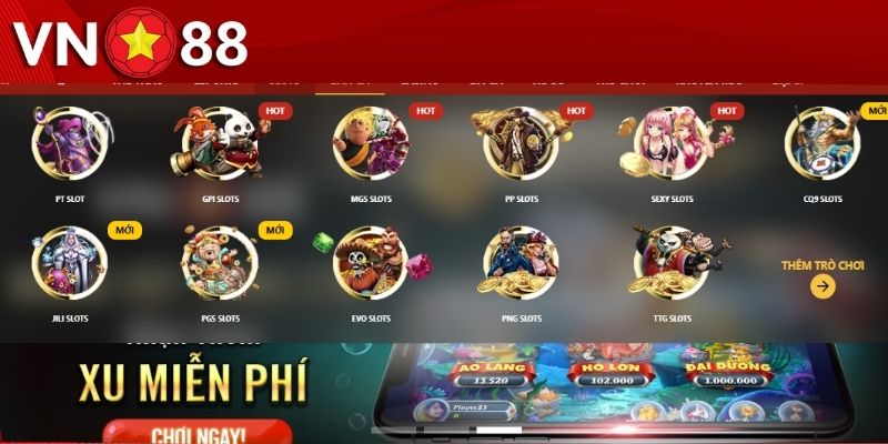 Hướng dẫn chi tiết cách tham gia slot game đổi thưởng tại VN88