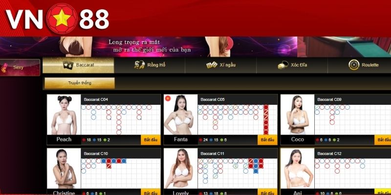 Hướng dẫn luật chơi game bài Baccatat VN88 chi tiết