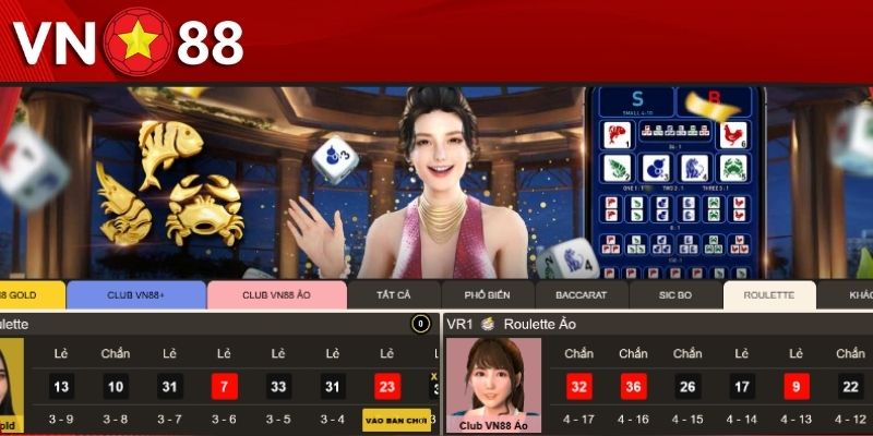 Điều gì làm nên sức hút đặc biệt của Roulette VN88?